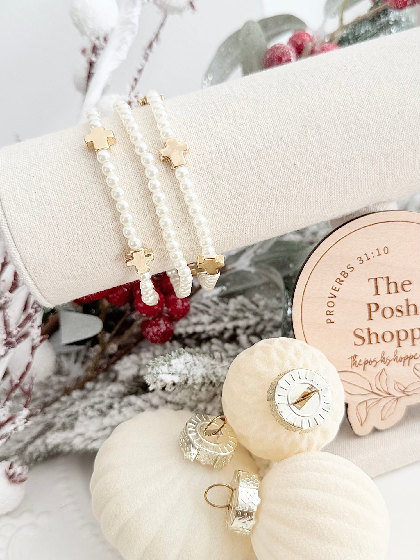 Petite Faith + Pearl Trio Stack