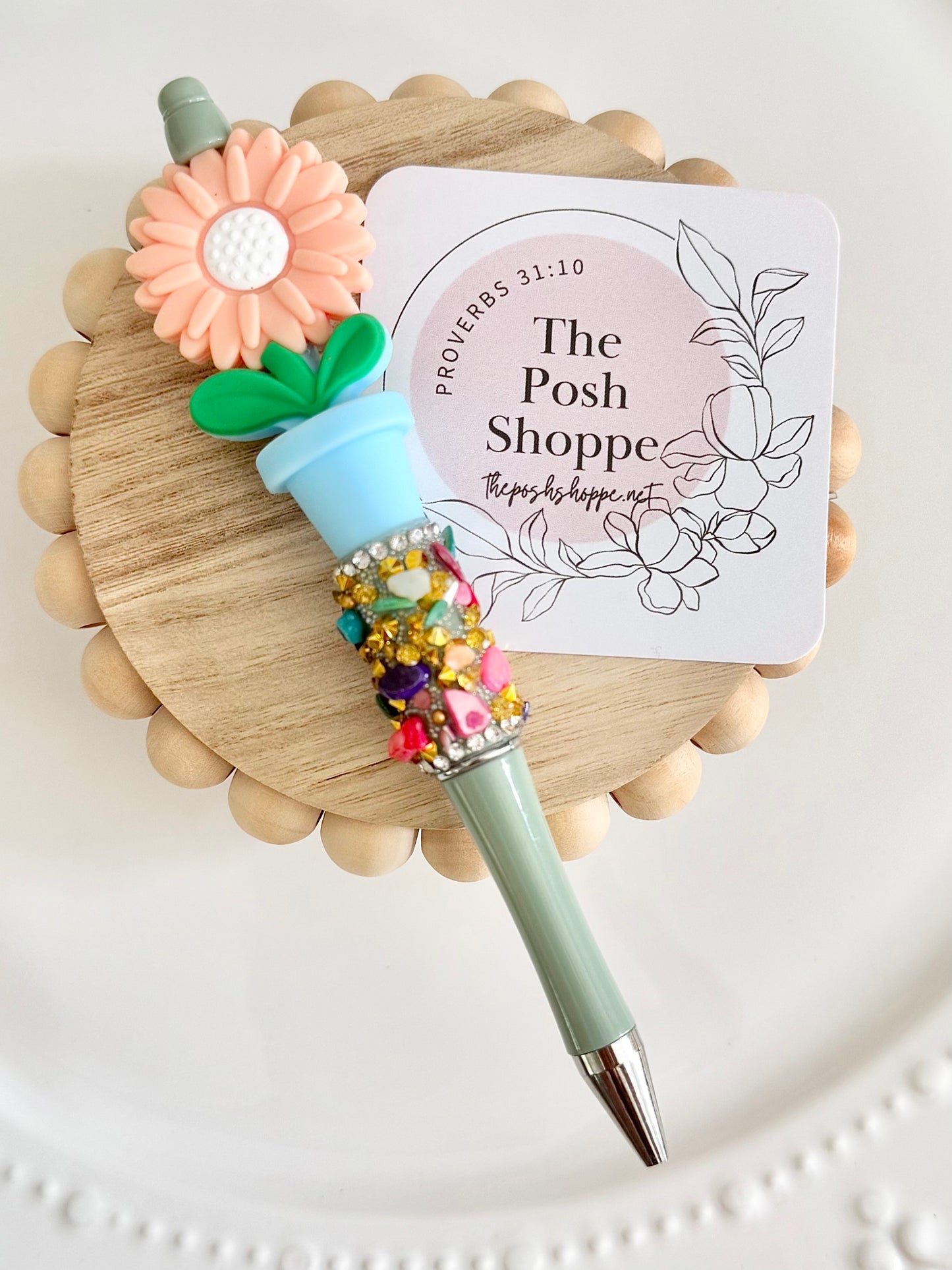 Peach Bloom Pen
