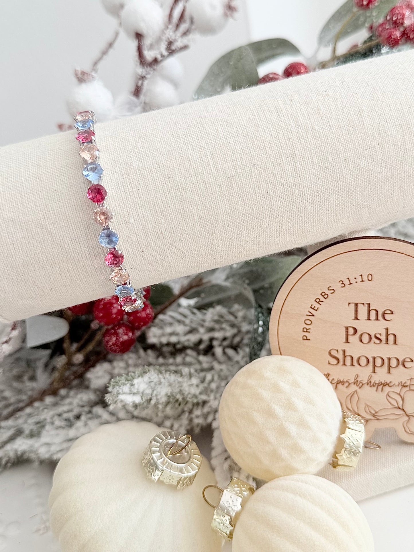 Merry + Bright Crystal Bracelet