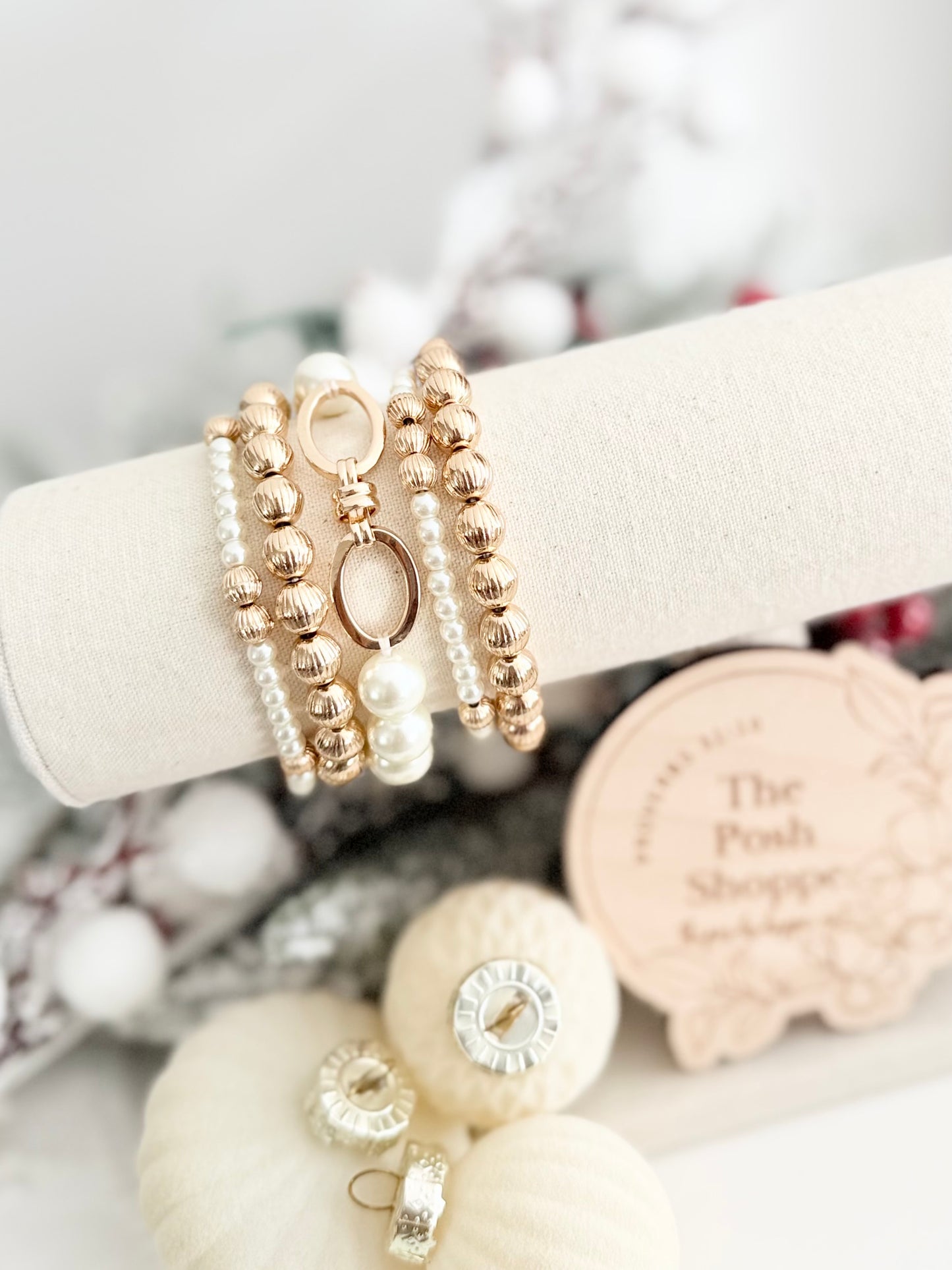 Golden Grace Bracelet Stack