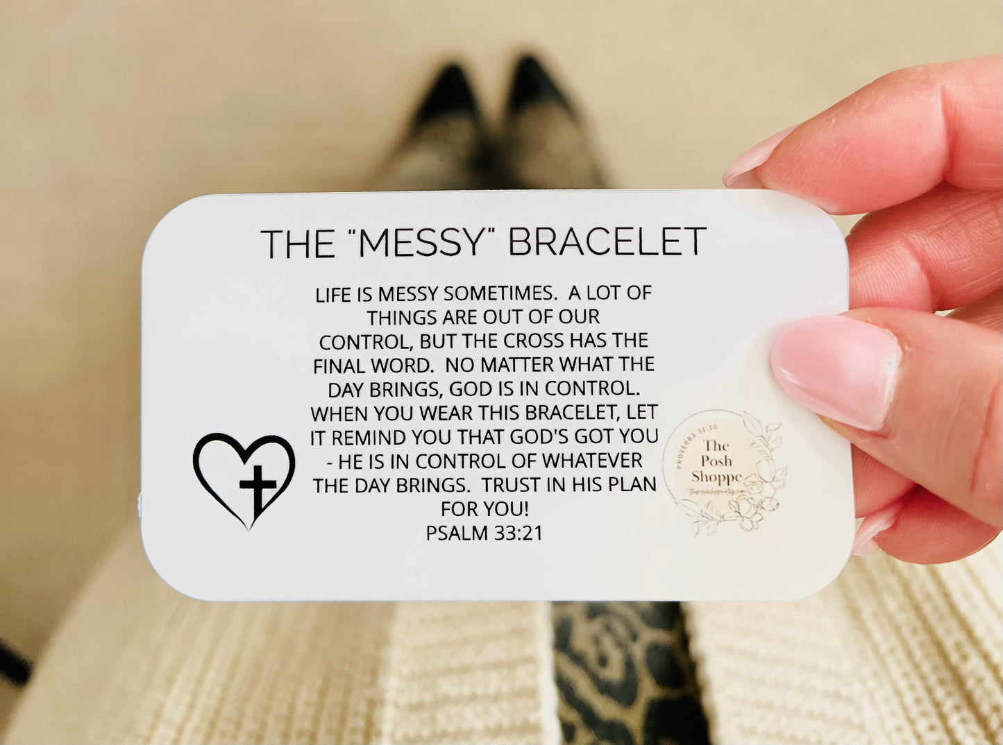 Christmas ๐ Themed โMessyโ Bracelet