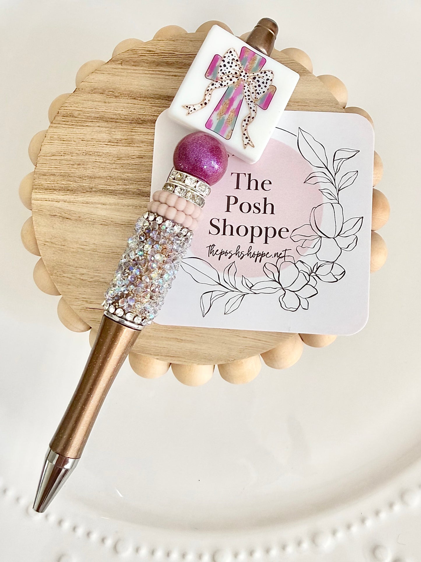 Cross Beaded Pen