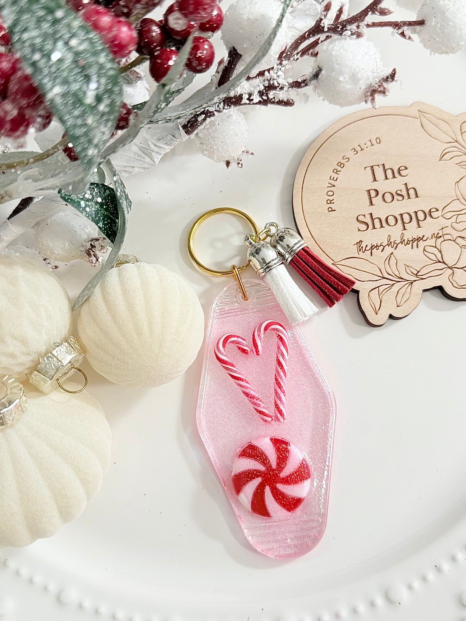 Festive Keychains 