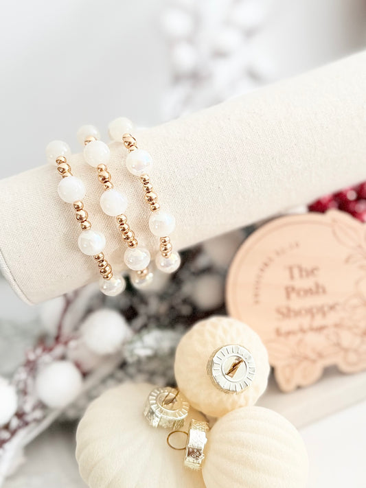 Winter Glow Bracelet Stack