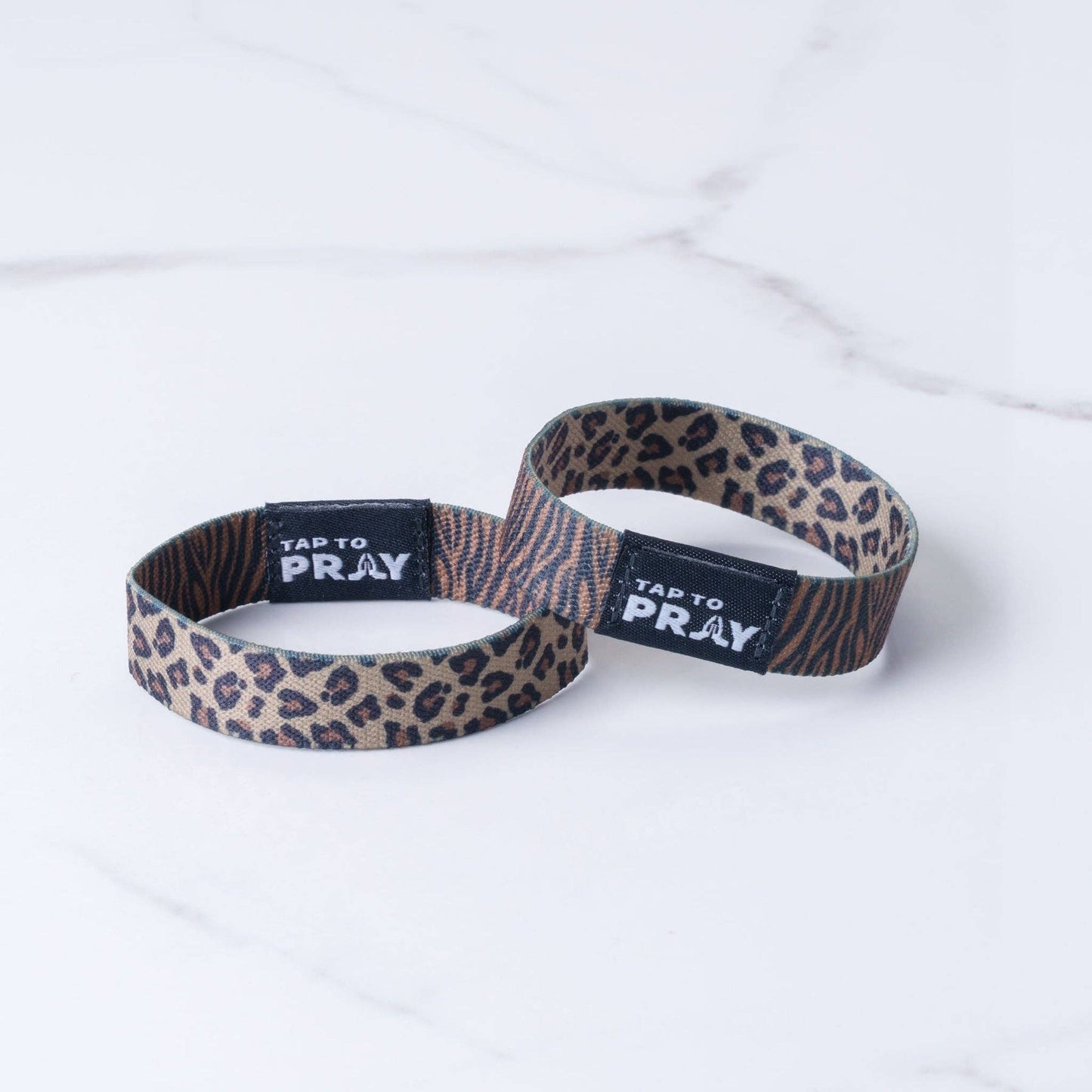 Tap To Pray® Wristband Safari Leopard