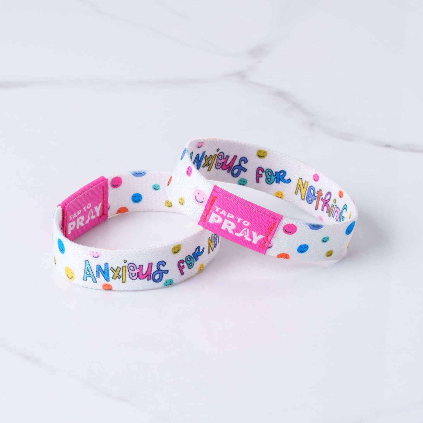 Tap To Pray® Kingfolk Series Wristband – Anxious For Nothing
