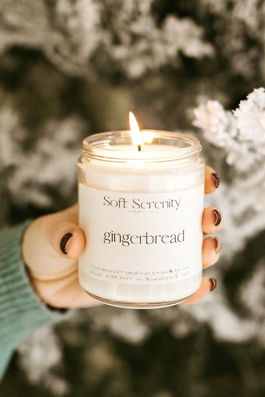 Hand Poured Gingerbread Boutique Candle