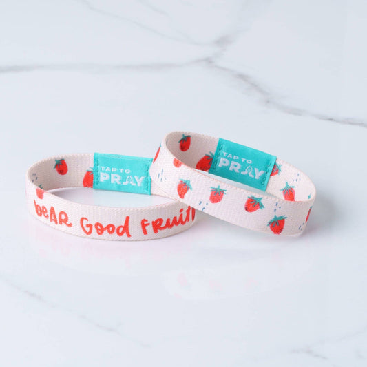 Tap To Pray® Kingfolk Series Wristband – Bear Good Fruit
