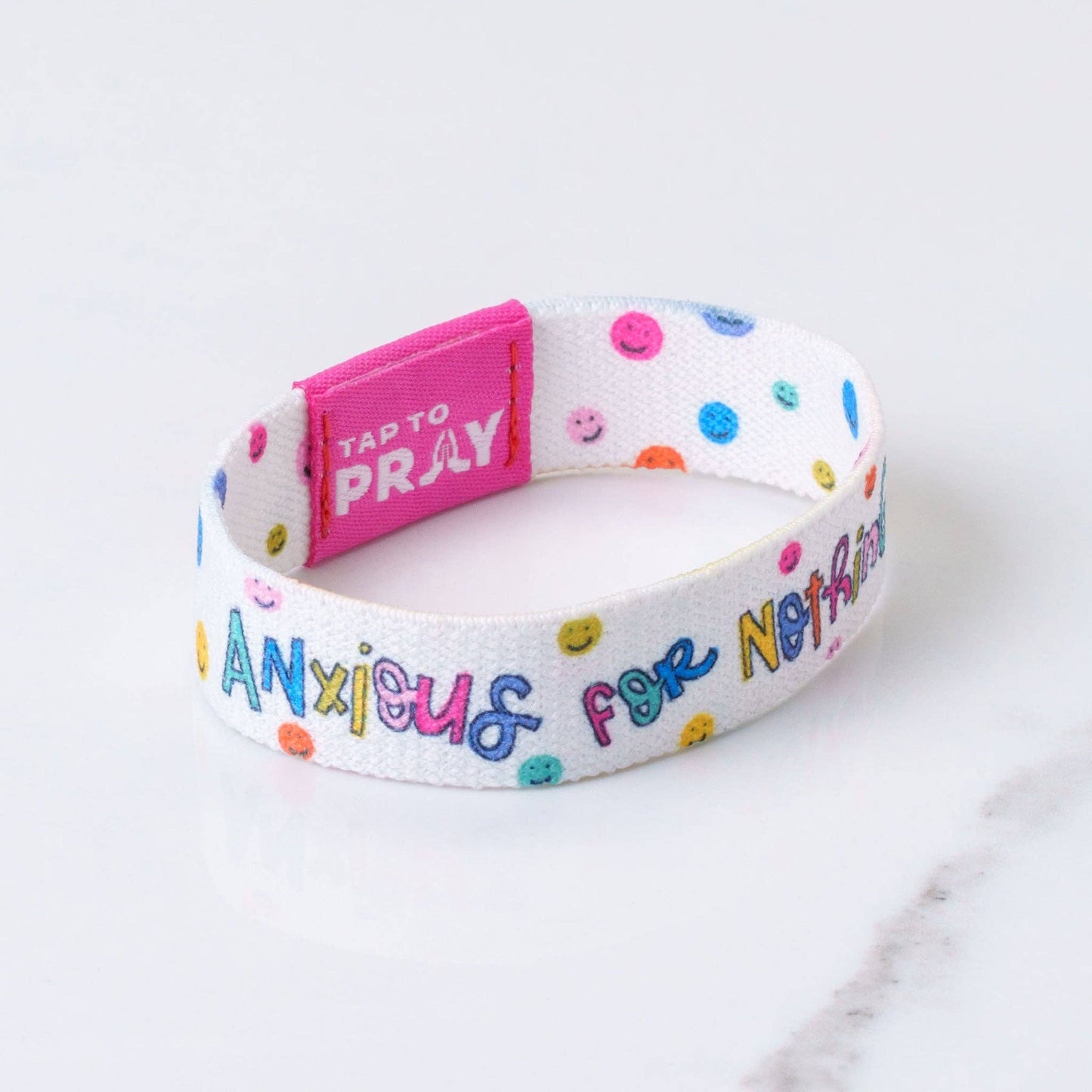 Tap To Pray® Kingfolk Series Wristband – Anxious For Nothing