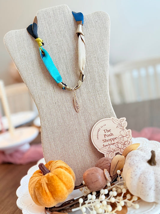 Salt + Light Scarf Necklace