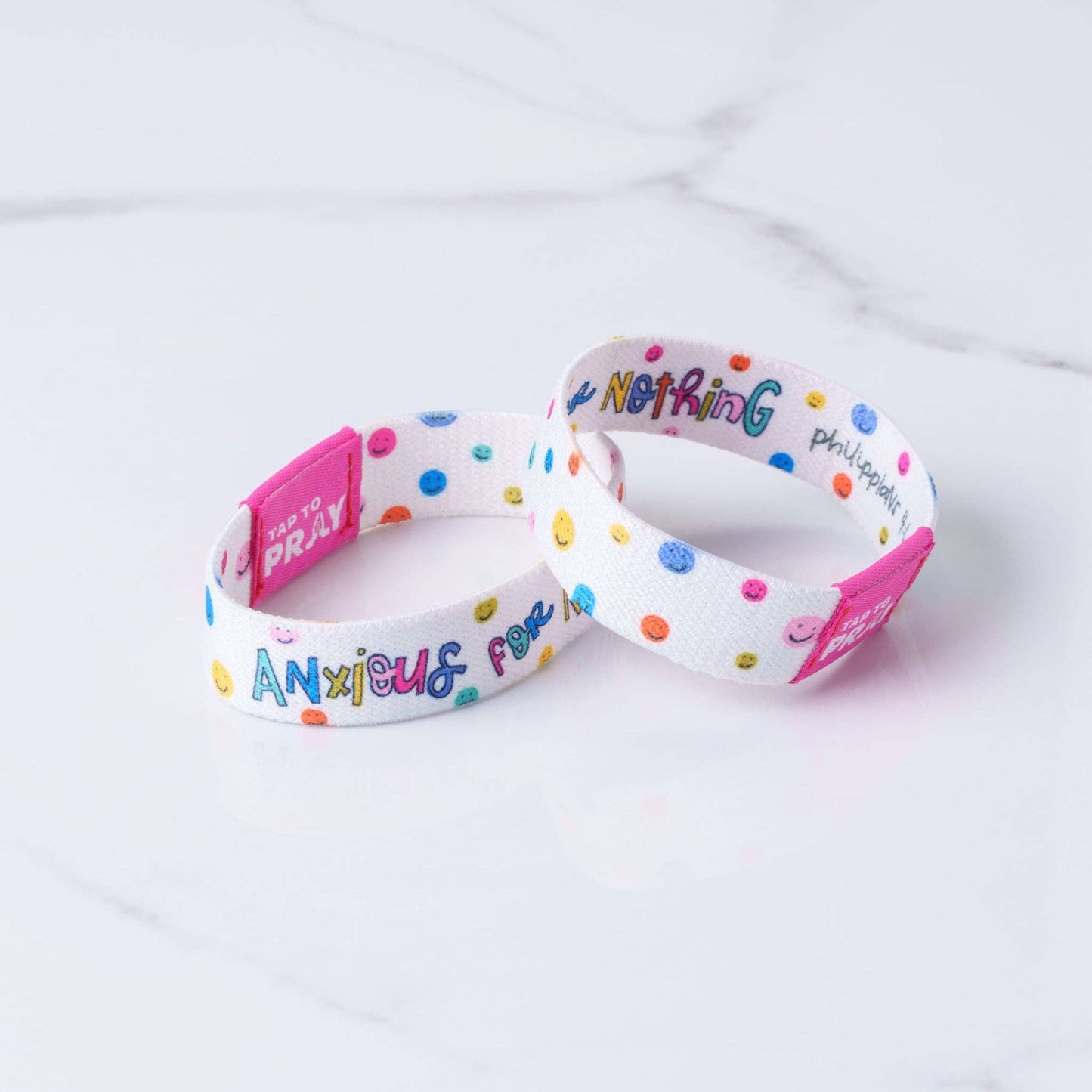 Tap To Pray® Kingfolk Series Wristband – Anxious For Nothing