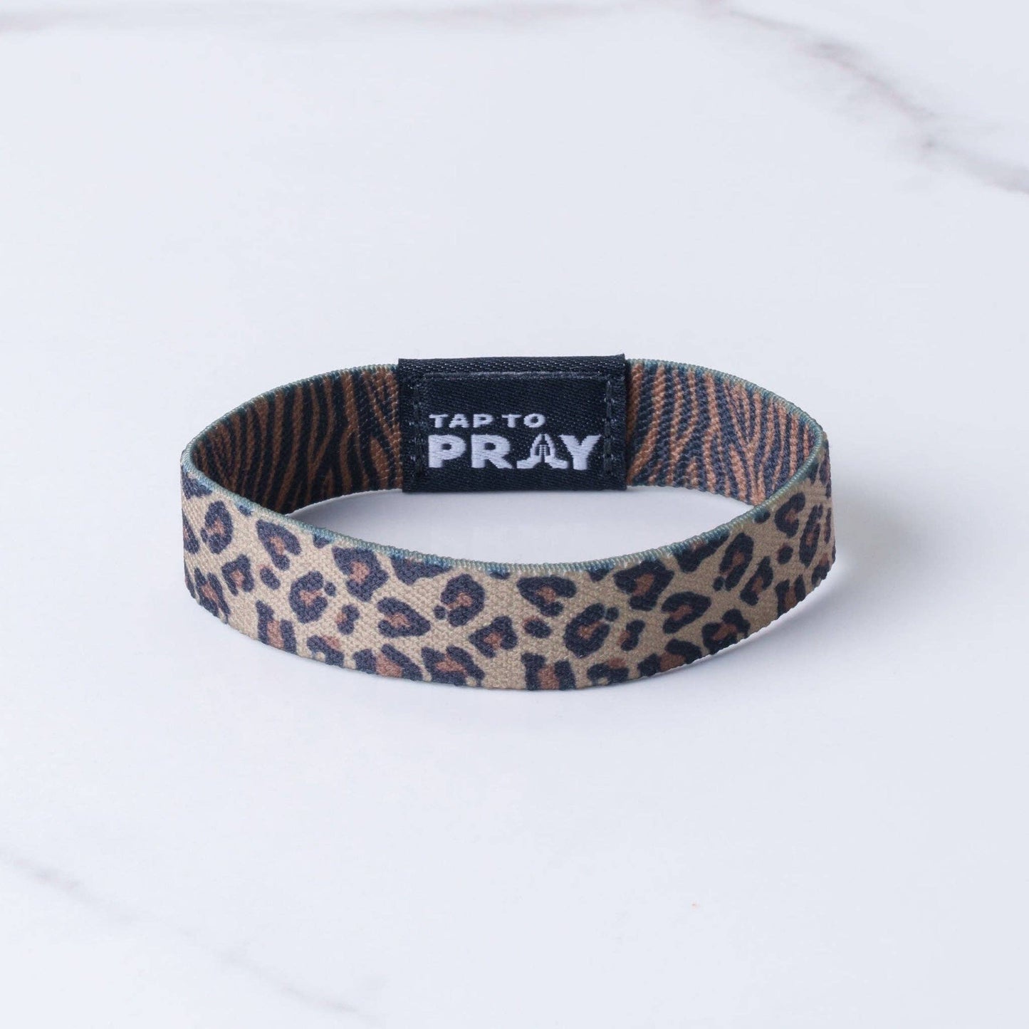 Tap To Pray® Wristband Safari Leopard