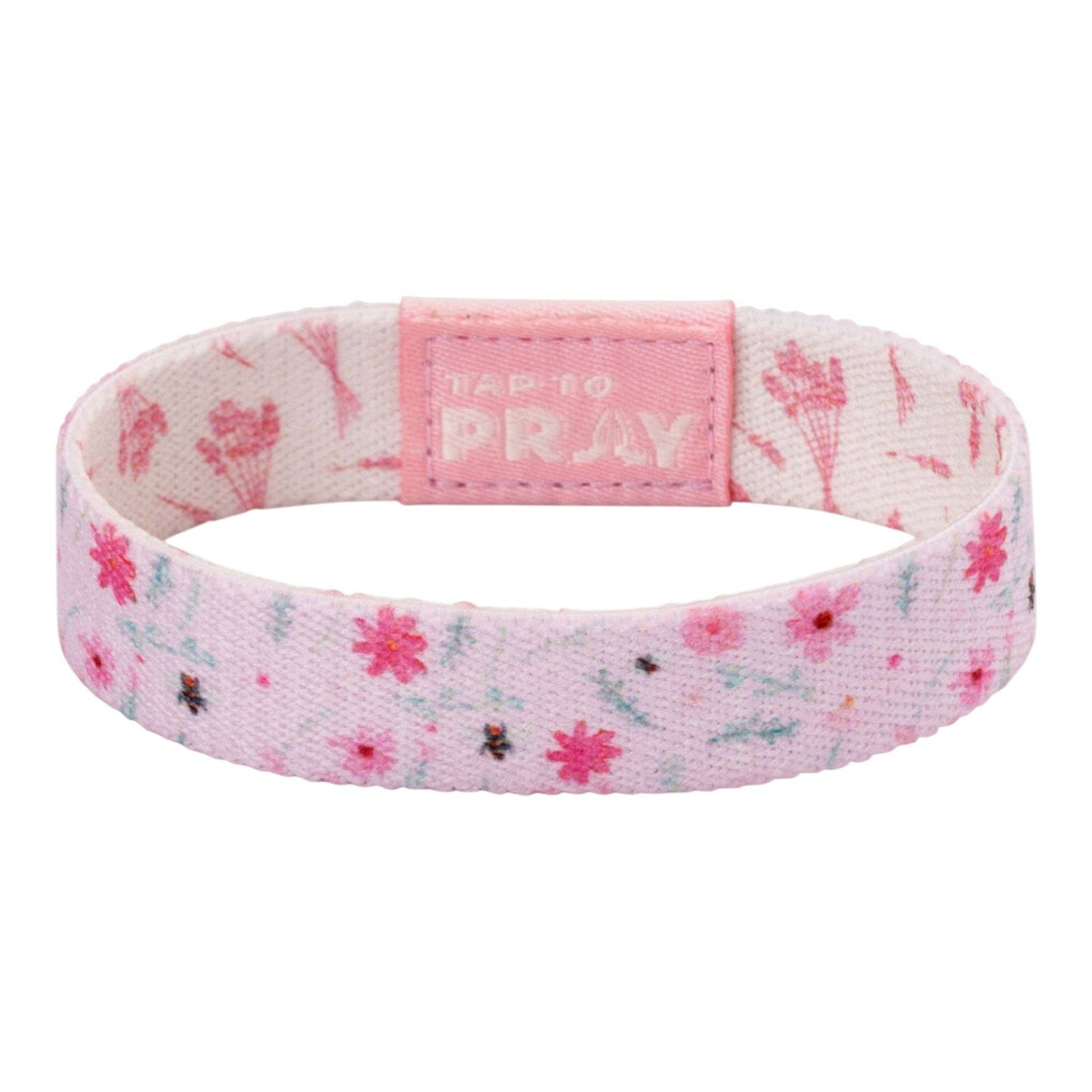 Tap To Pray® Wristband –  Meadows - Pink