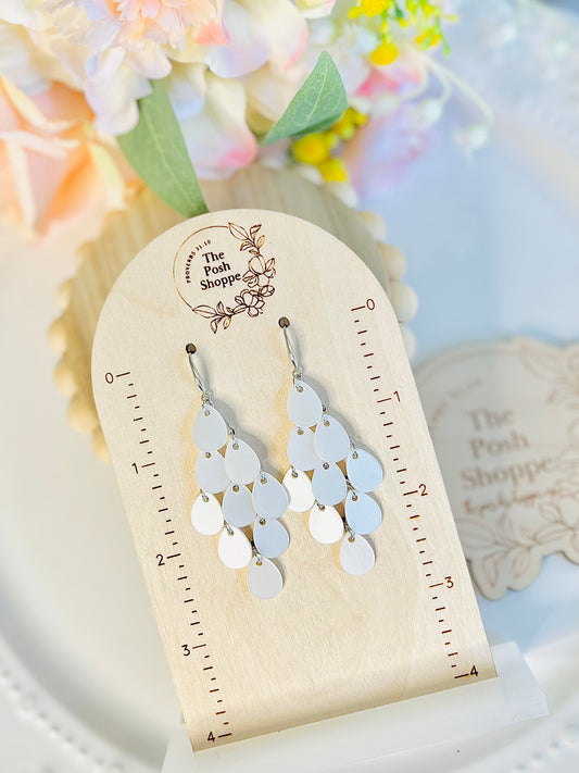 Pearlescent Tiered Dangles