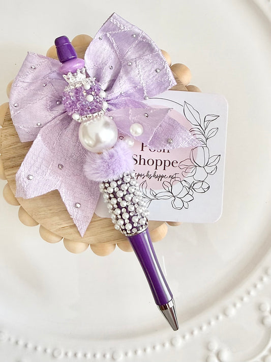 Lavender + Pearl Pen