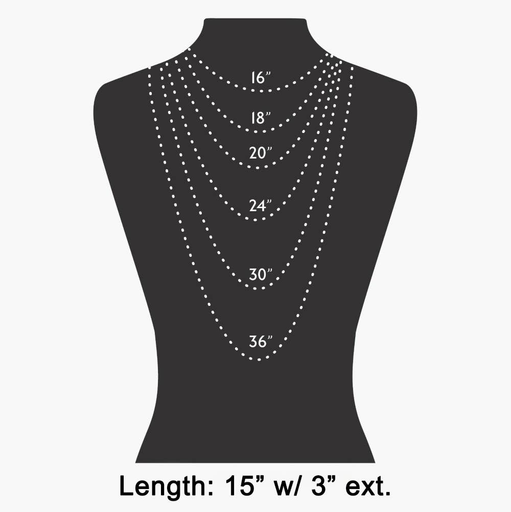 Delicate Pearl + Color Bead Station Necklace