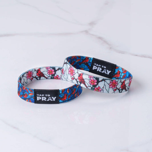Tap To Pray® Wristband – Cardinals