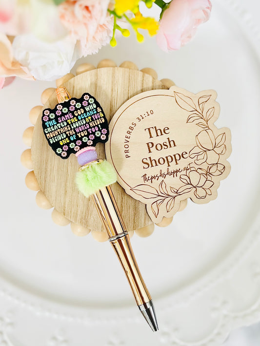Christian Beaded Pen