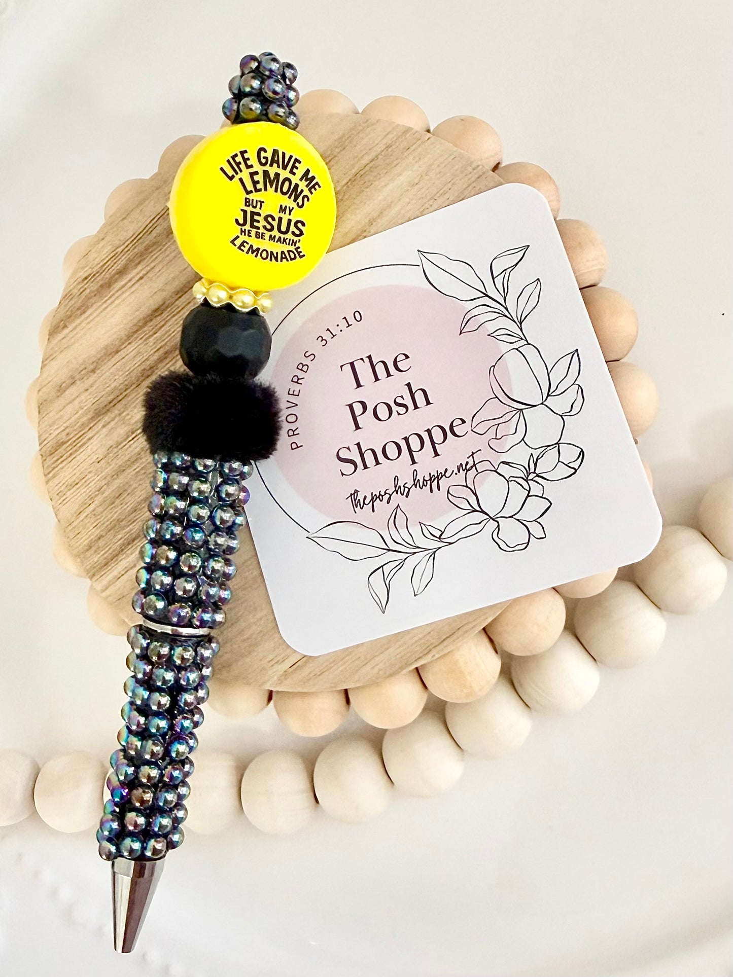 Jesus Made Lemonade Inspirational Pen