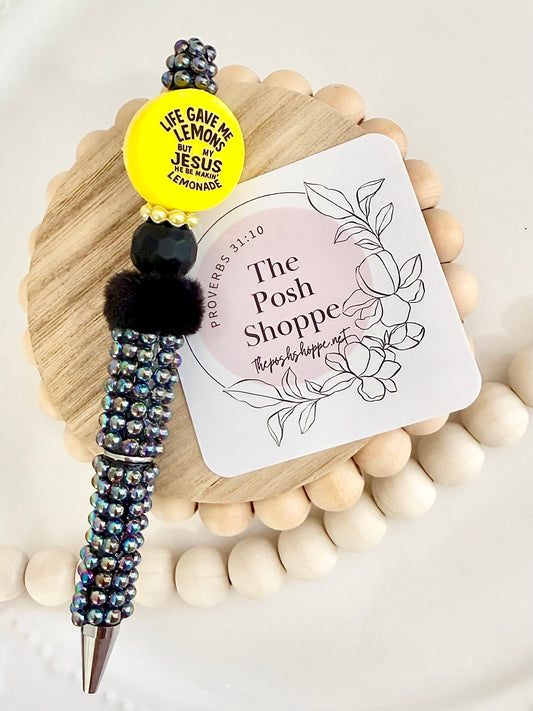 Jesus Made Lemonade Inspirational Pen