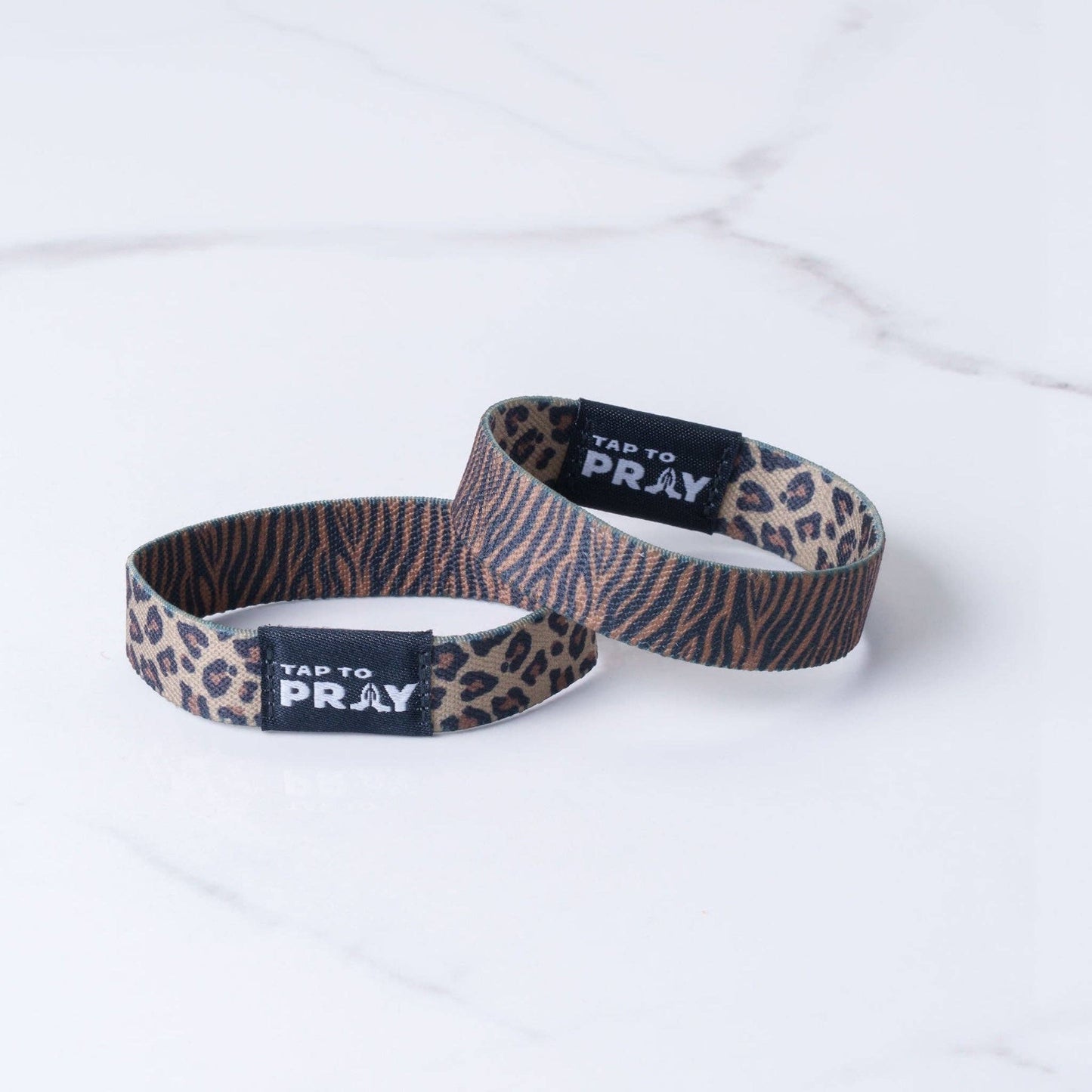Tap To Pray® Wristband Safari Leopard