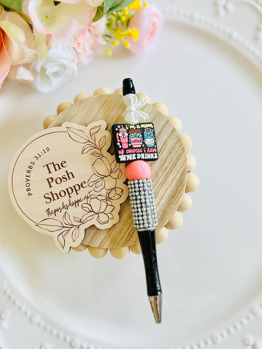 Mom Beaded Pen