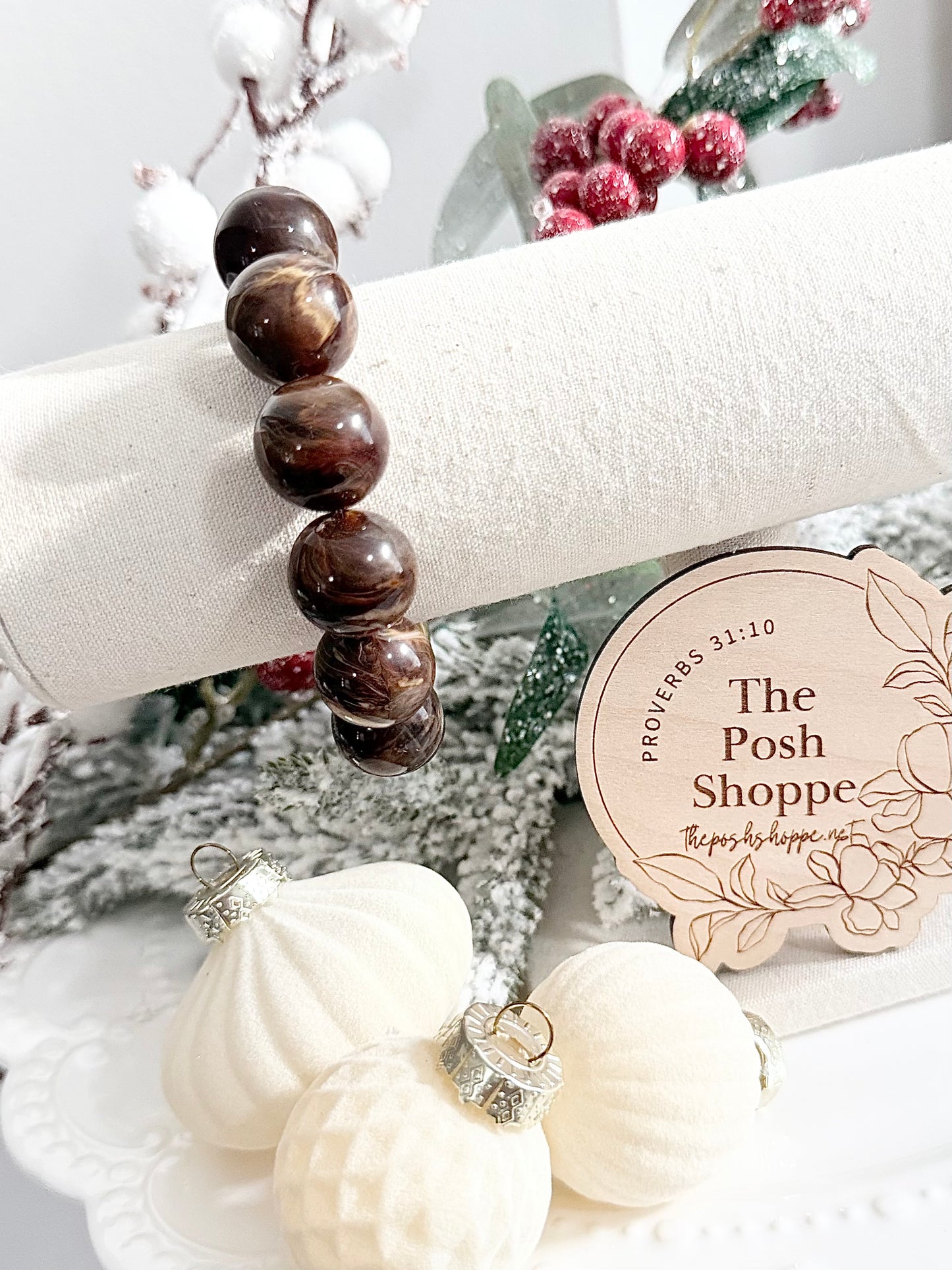 Mocha Chain Bracelet