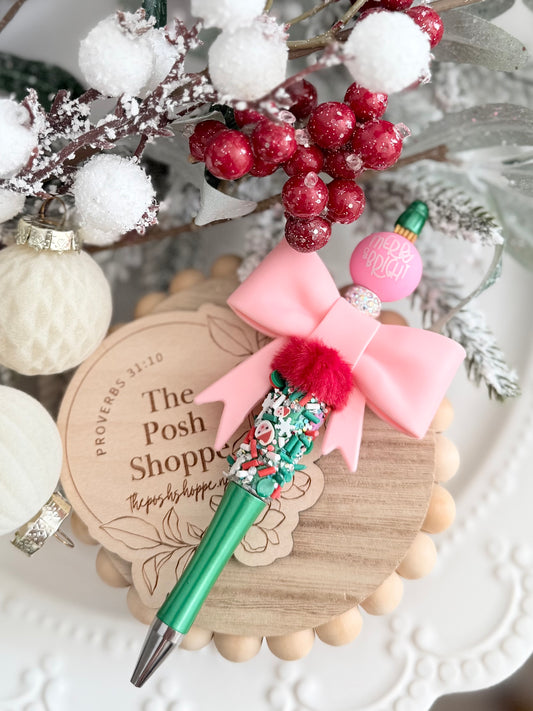 Pink Merry + Bright Bow Pen