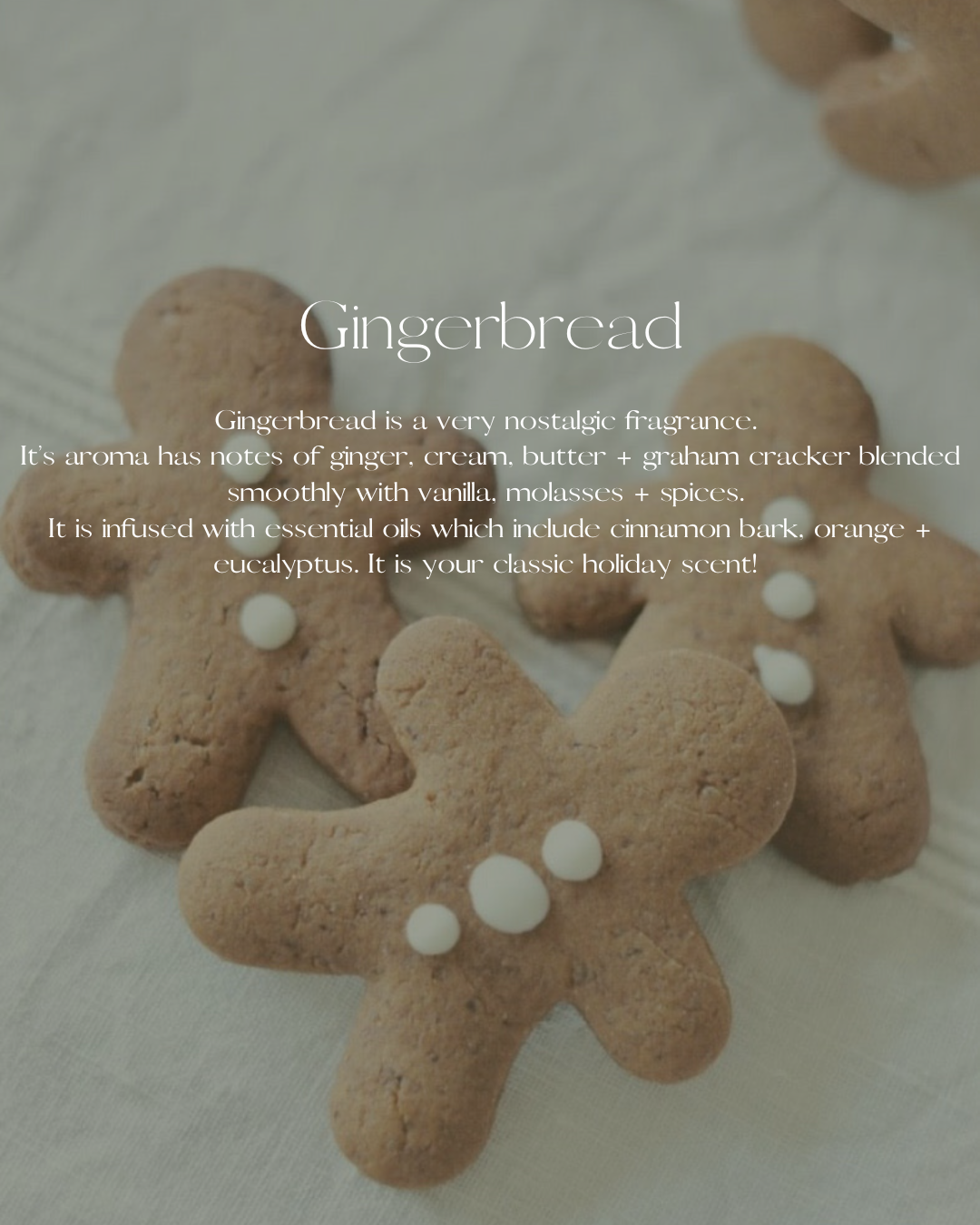 Hand Poured Gingerbread Boutique Candle