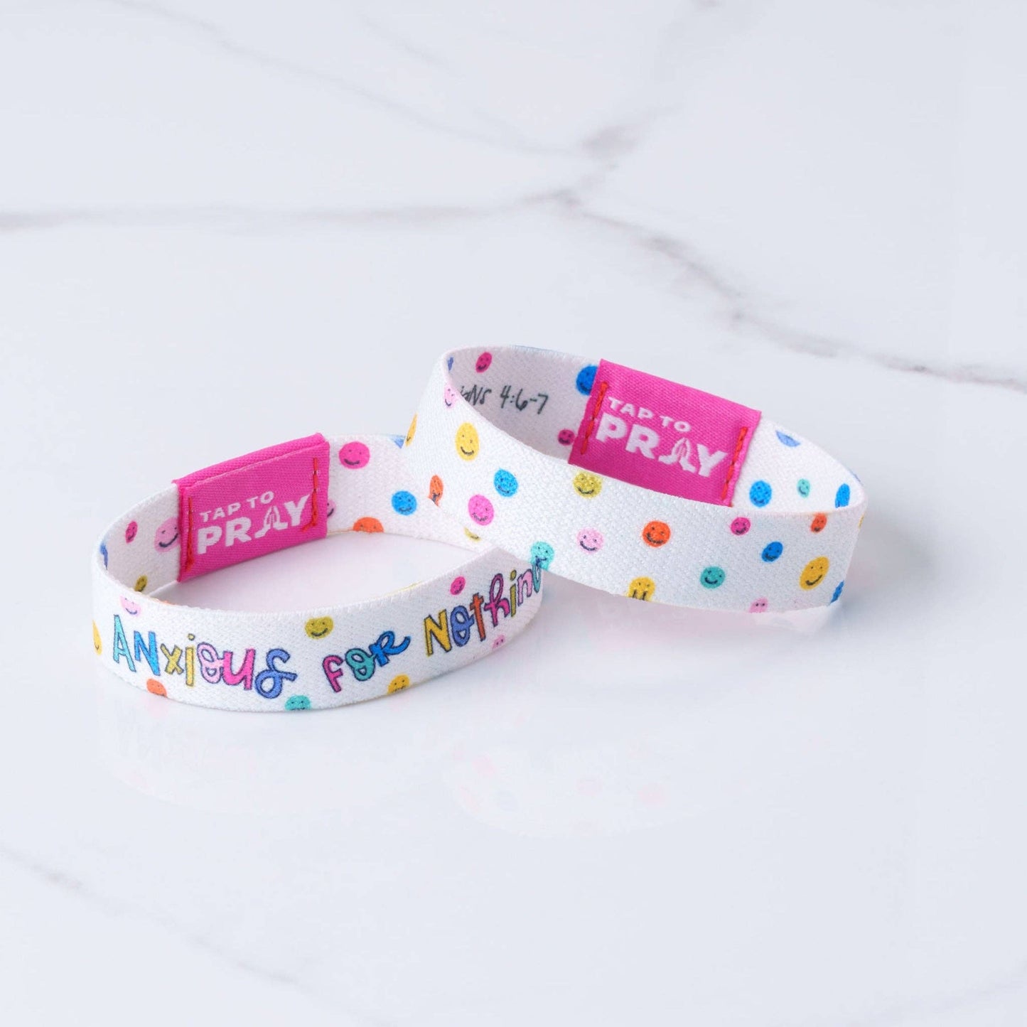 Tap To Pray® Kingfolk Series Wristband – Anxious For Nothing