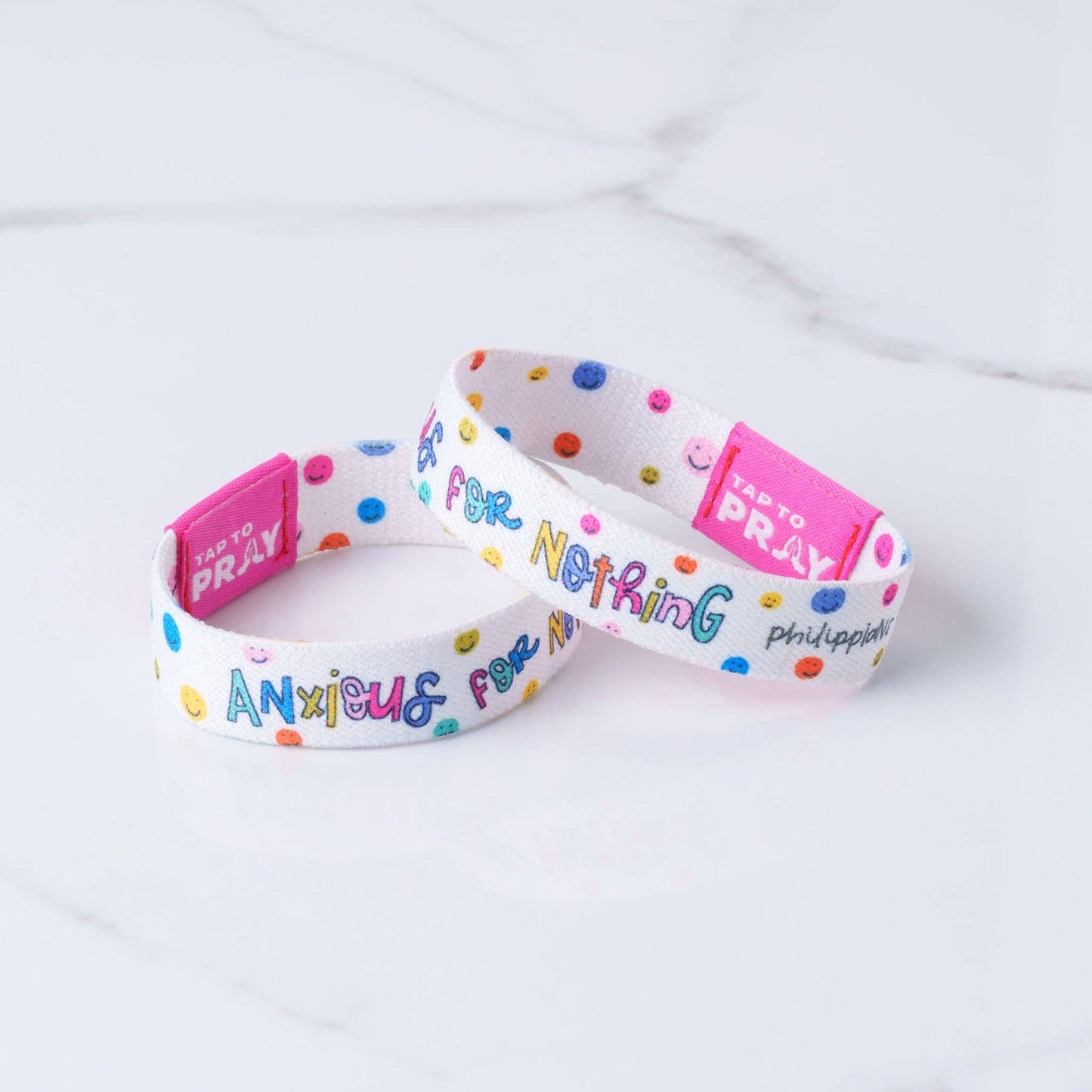 Tap To Pray® Kingfolk Series Wristband – Anxious For Nothing