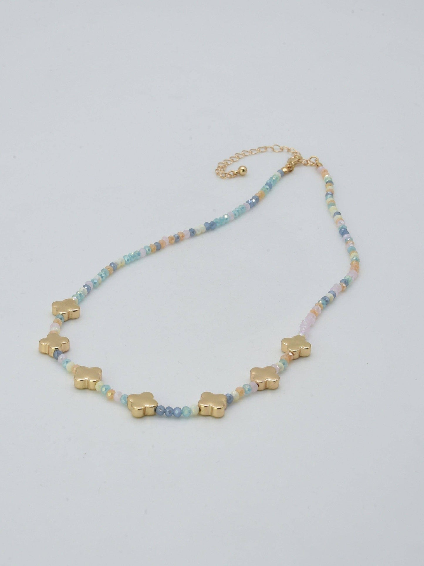 Dreamy Pastel Cross Necklace