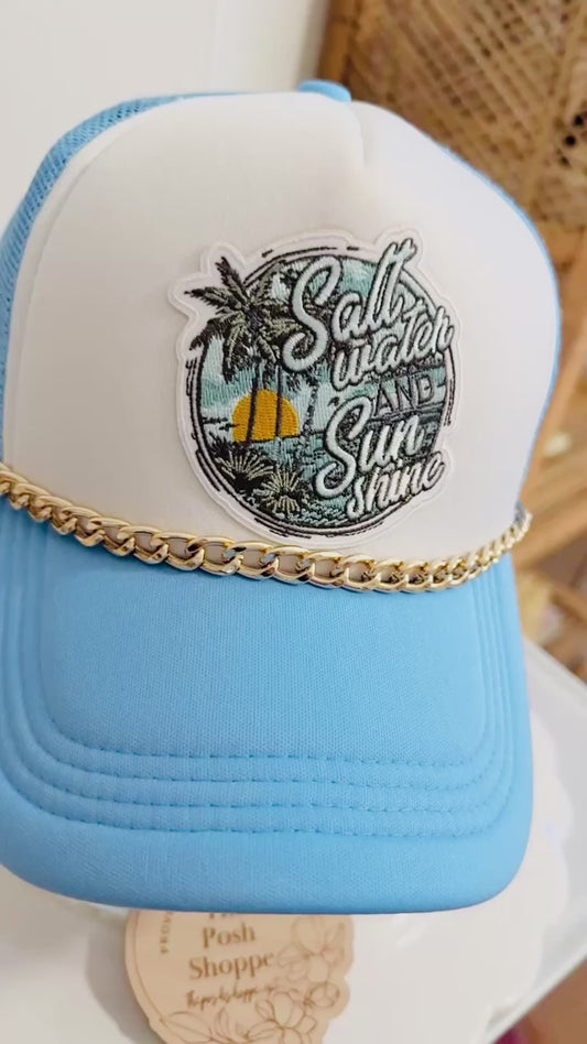 Salt Water + Sunshine Trucker Hat